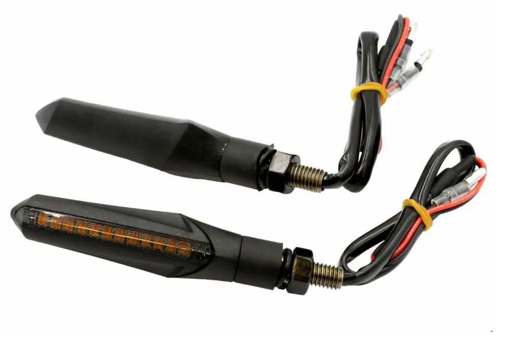 Autentický SEFIS Flow LED blinkr čirý