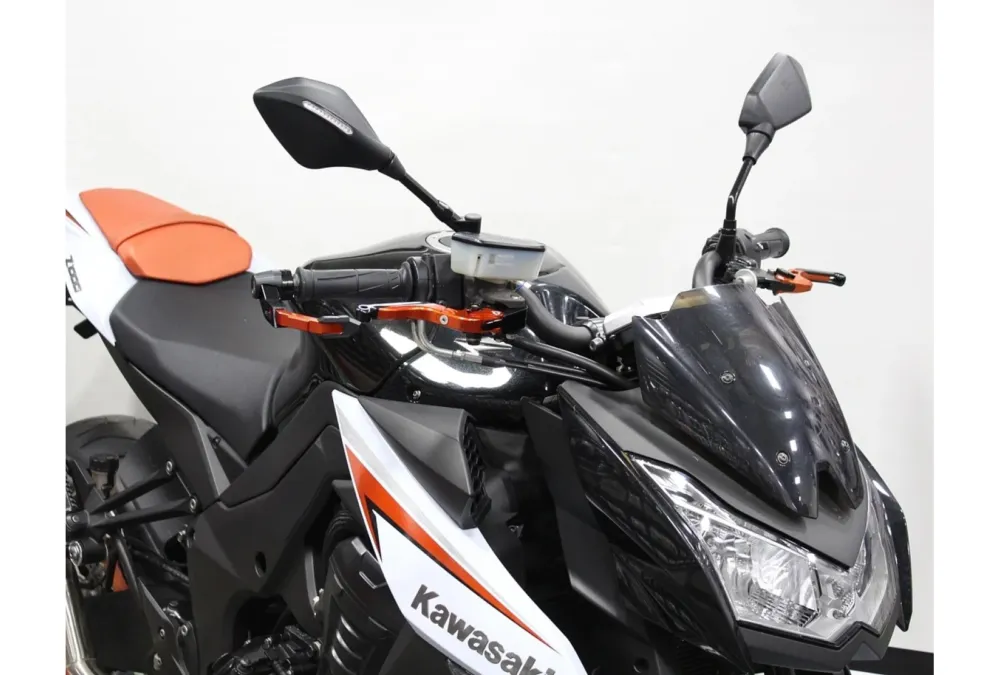 Značkový SEFIS Optic zrcátka s integrovanými blinkry Kawasaki Z750 / Z1000