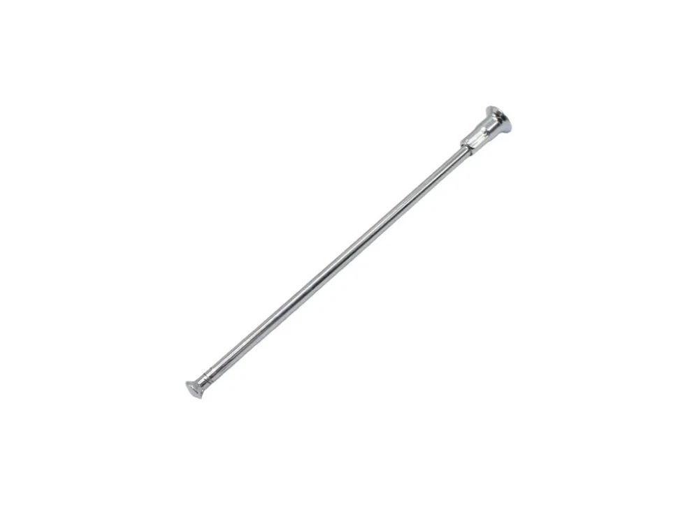 Dokud Zásoby Vydrží Paprsek kola M4x121 - ROVNÝ - CHROM s maticí M4x16 CHROM