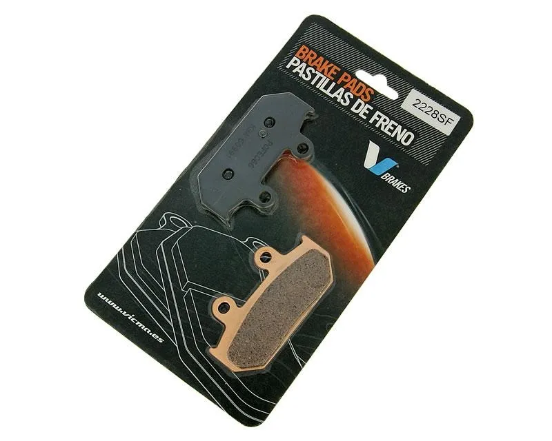 Vrácení Zdarma Brzdové destičky V-brakes Sintrované 2228SF