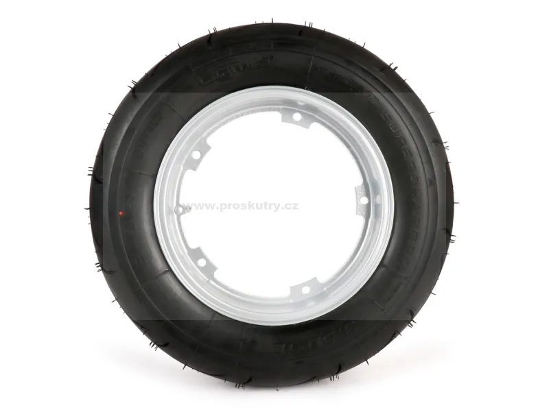 Pouze Dnes Kompletní kolo-ráfek BGM PRO 3,50-10 palce TL 59S zesílené bezdušové pro Vespa Largeframe PX, Sprint, Rally, GT, GTR, TS, T4, LML Star, Stella