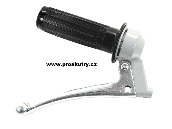 Zlevněný Rukojeť s páčkou 22 mm délka 105 mm pro Zündapp, Kreidler, Hercules, Puch, DKW, KTM